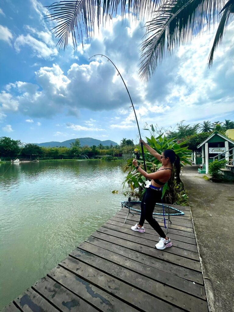 Action Fishing in Thailand